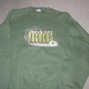 Green Bay Packer~  Green Sweatshirt - XL